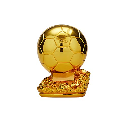 NAKATAA Manualidades Fútbol Balón de Oro Trofeo Mejor Jugador Premios Fútbol...