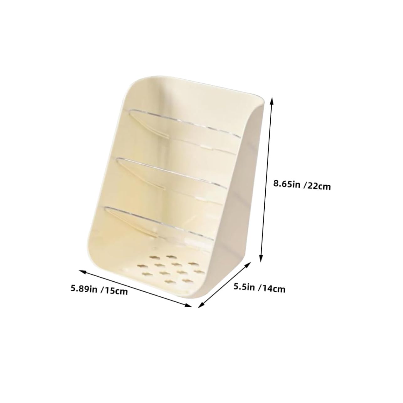 Organizador de Bolígrafos Transparente 2 Piezas Caja de Almacenamiento para Lápices y Pinceles de Maquillaje con Base Estable para Oficina o Dormitorio