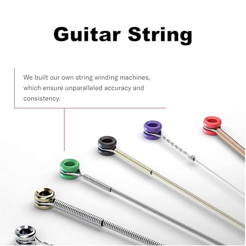 Image of EJ16 Phosphor Bronze Light Gauge Guitar Strings Set Acoustic 12-53, Guitar Accessories, Quality for Rich Tone and Tuning Stability, Corrosion-Resistant Packaging