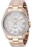 Invicta Specialty 50136 - Orologio da donna, impermeabile, analogico, movimento al quarzo, in acciaio inox, quadrante bianco, 38 mm