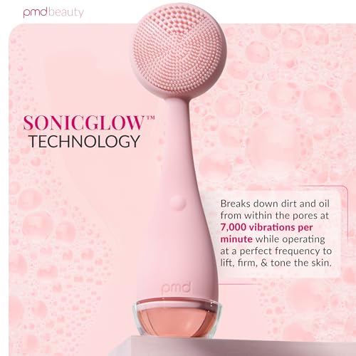 PMD Clean - Smart Facial Cleansing Device with Silicone Brush & Anti-Aging Massager - Image 3