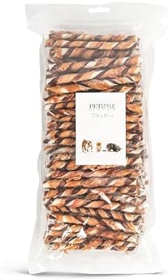 Petstyle Living Kaustange mit Huhn & Rind - Hundesnack - 12,5cm - 100 Stück