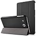 Produktbild MAMA MOUTH Samsung Galaxy Tab E 9.6 Schlank hülle, Ultra Schlank Superleicht Ständer PU Leder Smart Shell hülle mit Standfunktion für 9.6" Samsung Galaxy Tab E 9.6 T560 T561 Android Tablet-PC,Schwarz