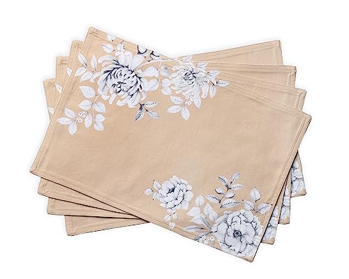 Maison d' Hermine Placemats Set of 4 100% Cotton Washable Cloth Place Mats