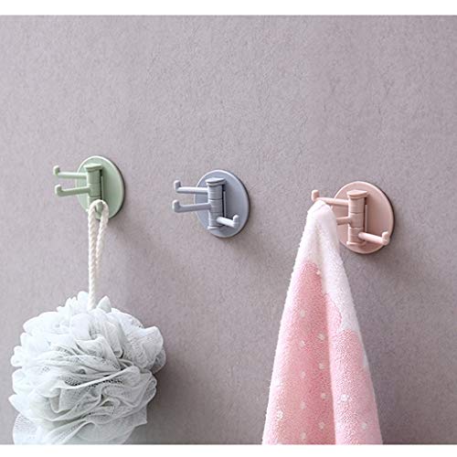 Crochet viscose bleu pour optimiser le rangement de la douche - 6