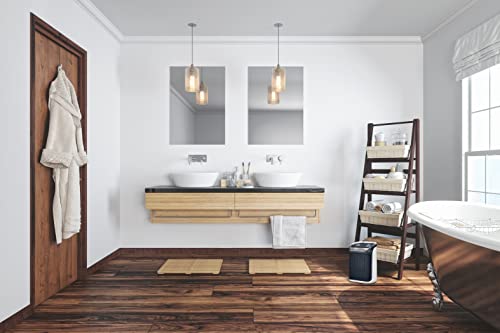 rowenta mini excel aqua chauffage soufflant céramique 2 en 1, radiateur électrique, chauffage d’appoint, ventilation froide, puissant, silencieux, compact, idéal pour la salle de bain so9281f0