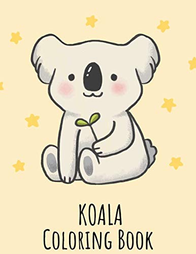 Koala Coloring Book: Koala Toy Gifts for Toddlers, Kids ages 4-8, Girls Ages 8-12 or Adult Relaxation | Cute Stress Relief Animal Birthday Coloring Book Made in USA image 3