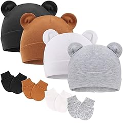 4 Sets: Double Layer Fabric D (0-6 Months)