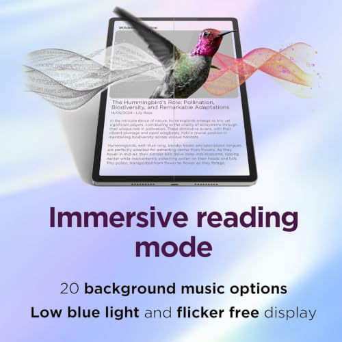 Image of Lenovo Idea Tab Pro 12.7 inch 3K Student Tablet, MediaTek Dimensity 8300 | 8GB RAM, 192GB Storage(UFS+64GB SD), Android Tablet, JBL Speakers, Dolby Atmos, Google Gemini, Long Battery, Pen & Folio Case