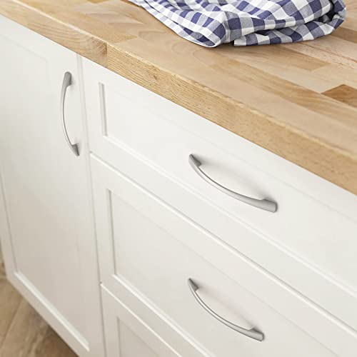 FURNIWARE Pack of 10 Cabinet Pulls, Zinc Alloy Drawer Pulls, Hardware Modern Kitchen Cabinet Door Handles - Image 2