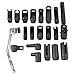 DAYUAN 21pcs Oxygen Sensor Socket Set, Oil Pressure Sending Unit Socket Set O2 Sensor Removal Socket Fit for Auto Truck Car
