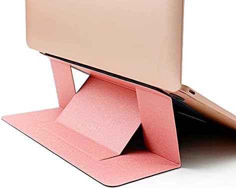 MOFT Invisible Slim Laptop Stand for Desk, Portable and Foldable Laptop Riser with Adjustable Perfect Viewing Angles, Compatible with MacBook Pro Air, Lenovo, Dell, HP, Notebook Holder Up to 15.6"