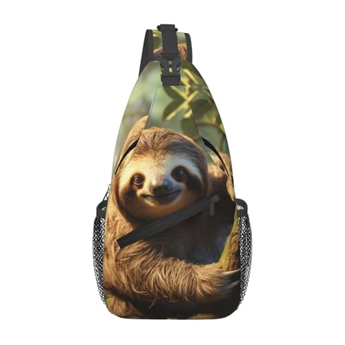 Morrales de senderismo unisex con diseño Forest Sloth miniatura 1