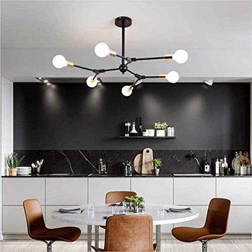 Image of BOKT Extend Pole Lamp Stem Black Finish Lamp Rod Kit with Connector Pack of 2