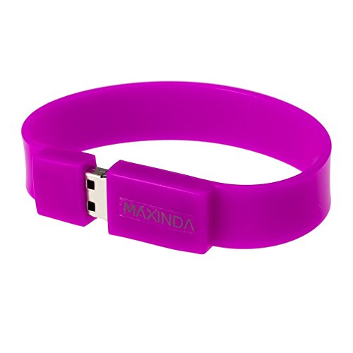 MAXINDA Braccialetto chiavetta USB Flash Drive da
