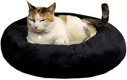 Cama Pet Para Gatos e Cachorros Redonda Macia 50x50 Pelúcia Velboa