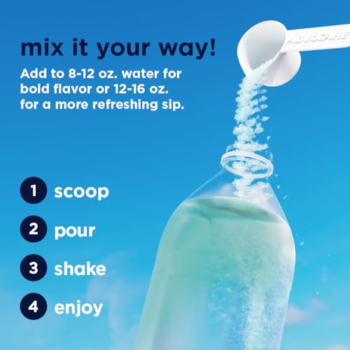 Image of AdvoCare Spark - Energy Drink Mix - Vitamin & Amino Acid Supplement - Supports Energy & Focus - Portable Immune Support - Sugar-Free - Blue Raspberry (10.5 oz)
