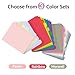 Sooez 8 Tabs Long-Lasting Plastic Write & Erase Large Tabs Dividers for 3 Ring Binder, Aesthetic Cute Pastels Binder Dividers for Student, Teacher, Office, Home Organizers, 3 Sets, Pastels Color