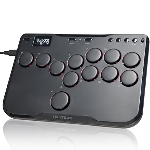 JZW-Shop Arcade Fight Stick, P12 Mando de Arcade Controlador Teclado sin palanca Joystick Juegos de lucha para Ps4 /PS3/PC/Steam Deck/NS Switch (P12-EU) | Ya disponible en tu tienda friki favorita! En mundofriki.es!