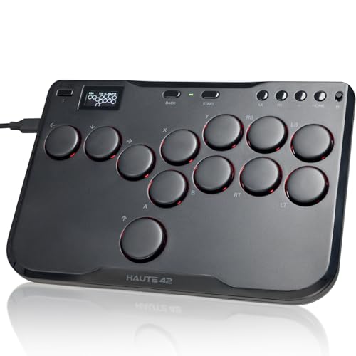 JZW-Shop Arcade Fight Stick, Mando de Arcade Controlador Teclado