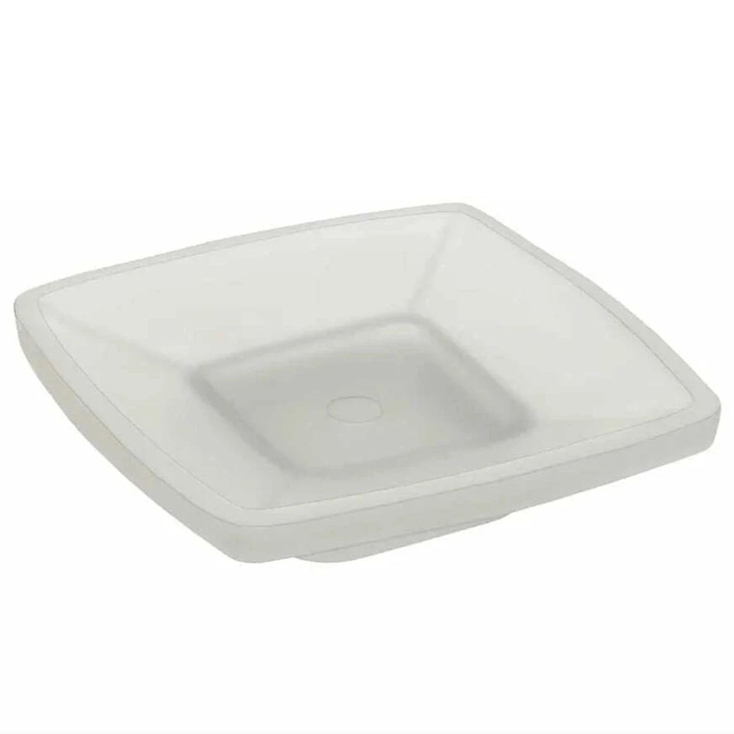 LABZ Frosted Glass Square Soap Dish Holder with Wall Mount Design Bathroom Soap Tray 11cm x 11cm-image-47