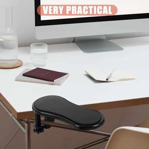 Repose poignet ergonomique rotatif pour bureau et support coude de clavier - 2