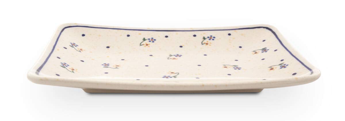 Assiette à sushi céramique Bunzlauer 111 au design artisanal d'exception 21,7 cm