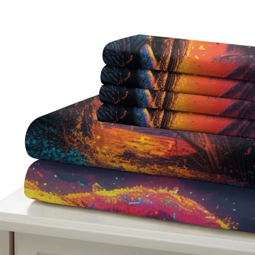 Parure de lit en microfibre brossée douce avec fermeture éclair pratique - 6