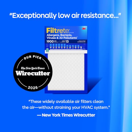 Filtrete 14x20x1 Air Filter, MERV 13, MPR 1900, 2 HVAC Filters - image 3