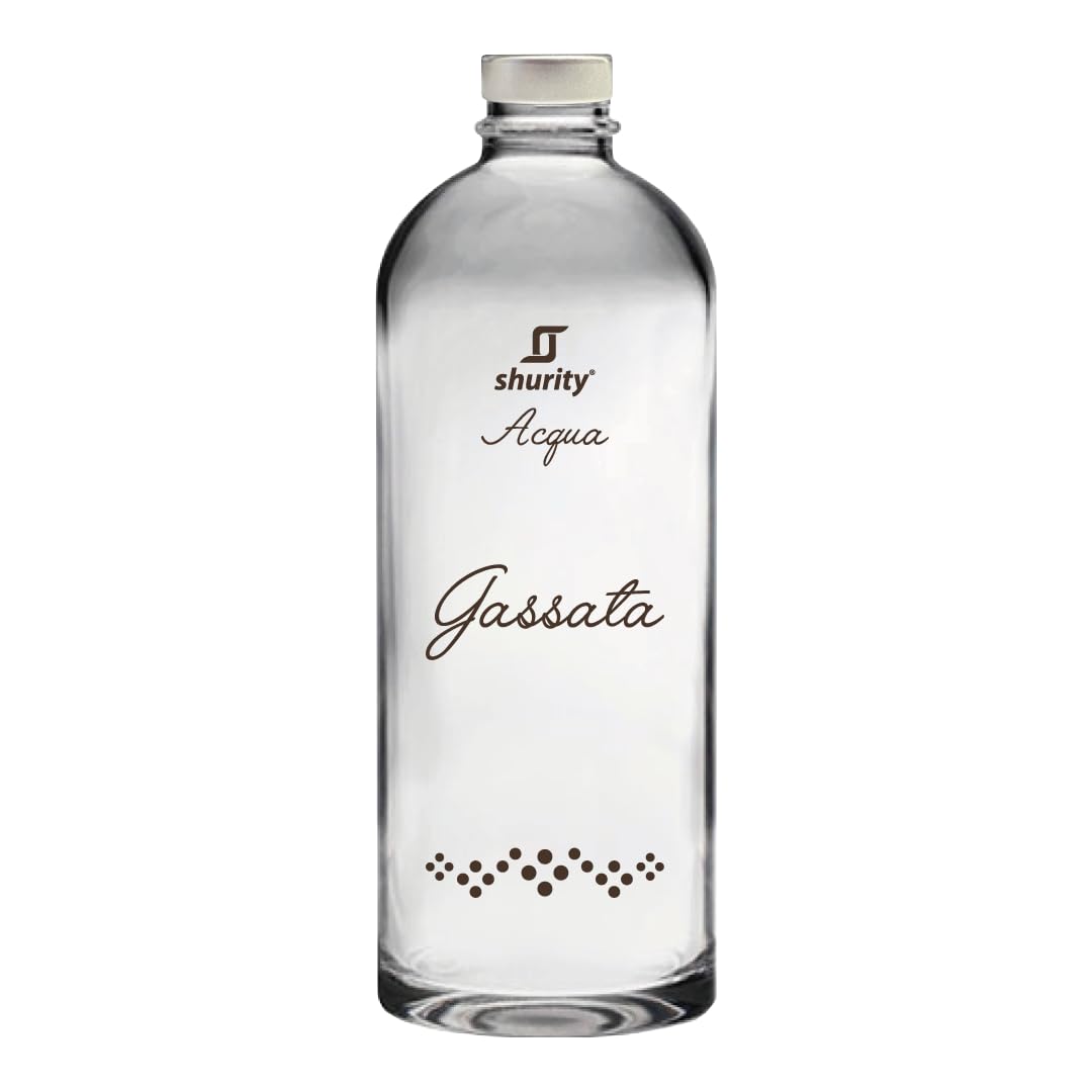 Shurity Bottiglie Personalizzate Trasparente 75cl Puffy (10PZ. Acqua Gassata)