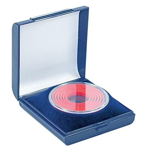 Cápsula para moneda LINDNER en estuche anticaídas de 60 x 60 x 20 mm