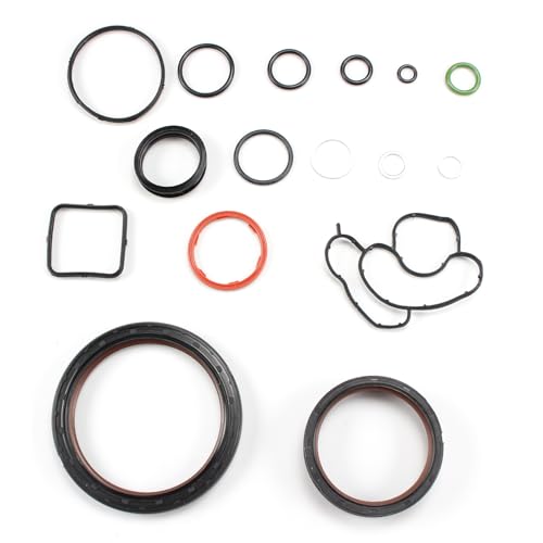 Image of AUCERAMIC Engine Oil Pan Gasket Set Fit for BMW 2005-2015 X1 X3 Z4 2001-2015 120i 118i 318i 318ti 318ci 320i 320si 520i E46 E88 2.0L L4 N43 N46 OE#11117511529 11137511224