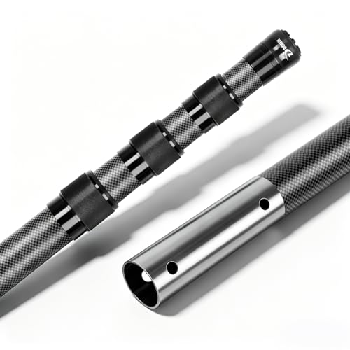15FT Lightweight Carbon Fiber Telescopic Pool Pole