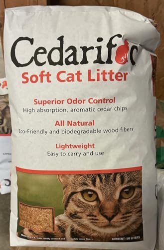 Cedarific Natural Cedar Chips Cat Litter