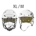 Helmet for Ice Sports, XL with Cage