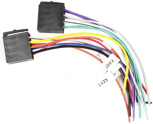 Soundstream VM-430HB Headunit wiring harness with color-coded wires and labeled connectors.