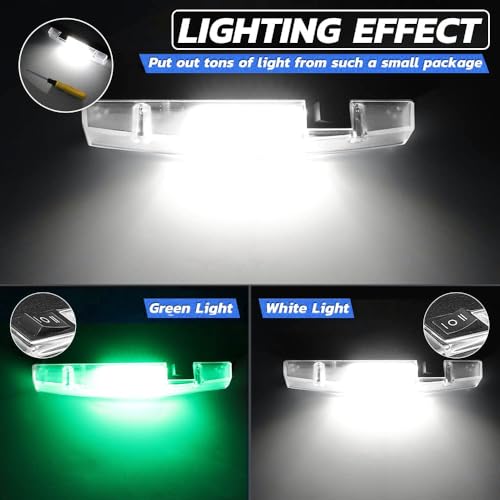 Luz LED de cúpula interior para UTV y ATV accesorio universal de barra enrollable todoterreno 2