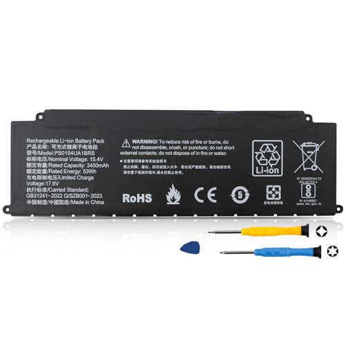 Batterie 53Wh PS0104UA1BRS K KYUER haute capacité pour Tecra A40-J-101 et PMM12A