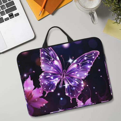 Funda para portátil con diseño mariposa 14 pulgadas miniatura 7