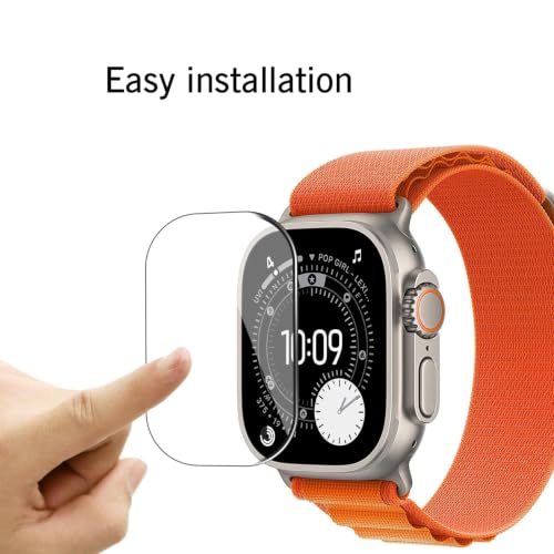 Image of Ailun for Apple Watch Ultra 3 /Ultra 2 /Ultra Screen Protector [49mm], Tempered Glass Film, Anti-Scratch, High Definition, Touch Sensitive[3 Pack][Clear]