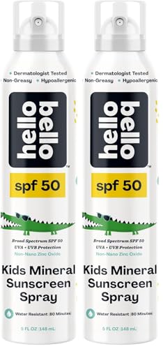 Hello Bello SPF 50 Mineral Sunscreen Spray, 5oz