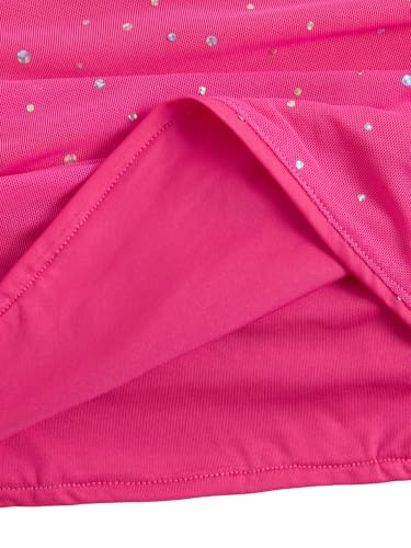 Image of Floerns Women's Rhinestone Sleeveless Bandeau Party Corset Sequin Tube Top