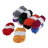 wolle basteln wickeln Weiches und feines Strickgarn, 2 Art: Allgemein und mit goldenem Draht.