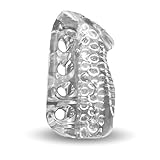 Masturbieren Transparent für Männer, Eichel Stimulator Masturbator Taschenmuschi extrem eng, Penistrainer Erektionstraining Erektionszeit verlängern erotisches Sexspielzeug für Männer Solo