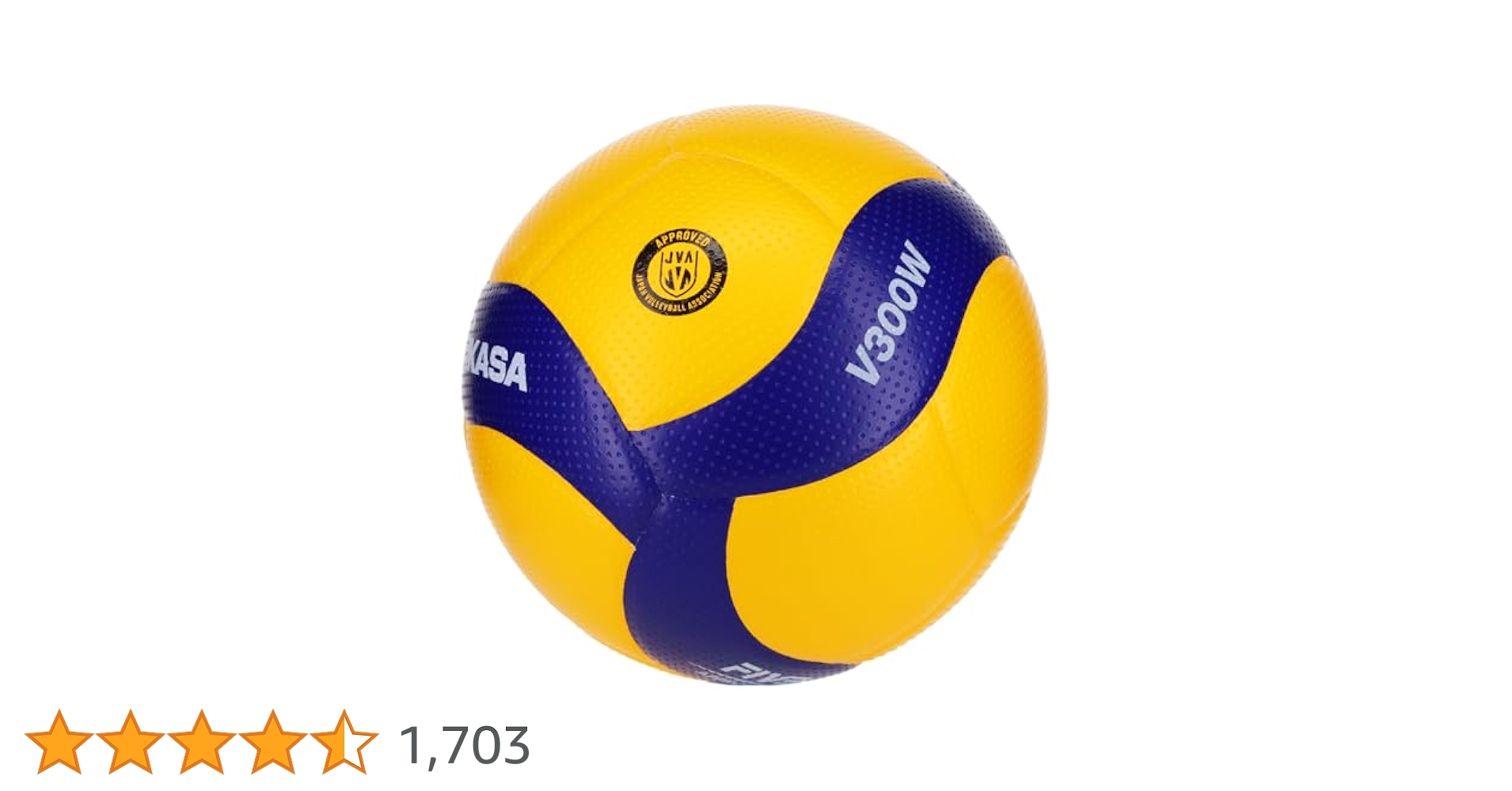 MIKASA V300W FIVB Ball V300W, Women, Men's Volleyballs