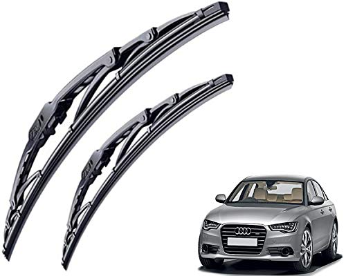 Image of WolkomHome High Performance OE Car Wiper Blade Replacement set of 2 Pc Right 24 inch Left 20 inch for Audi A6