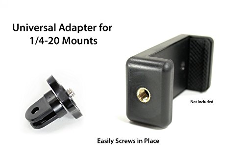 Action Mount® - 3 Pieces Of Universal Screw Adapter For Gopro Mounts, W/Camera Screw (1/4-Inch 20). These Conversion Adapters Work With A Point-And-Shoot Camera, Or Sony Action Cam. #TOP2