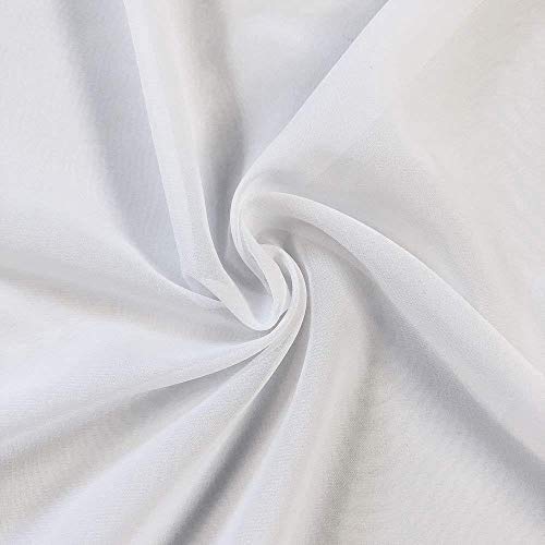 Fabricla chiffon fabric by the yard - 60" inch wide lightwei…