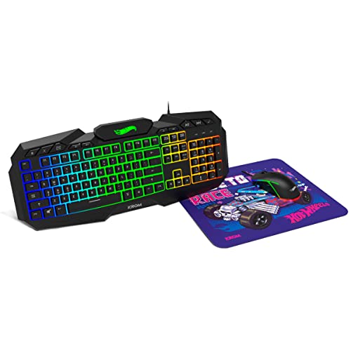 Kit Hot Wheels KUSTOM KROM para transformar tu zona de juego de PC