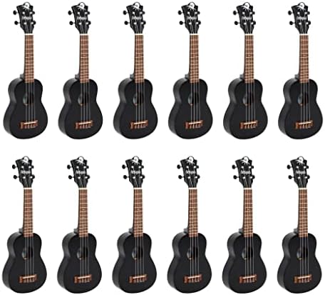Tas Ukelele sopraan gevoerd zwart Pure Tone